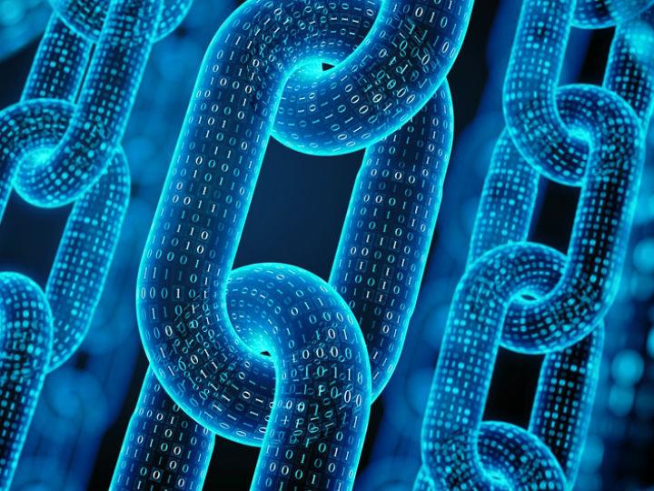 Blockchain is best described as an online ledger made up of blocks of information linked using cryptography.