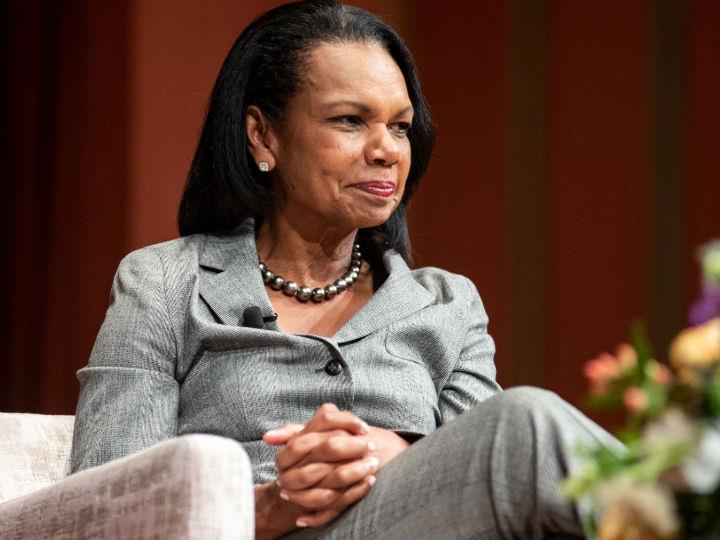 She served in President George W. Bush’s Cabinet, both as US top diplomat and before that as national security adviser. But she also served (as an intern) in the Carter administration’s State Department as well as in President George H.W. Bush’s administration.