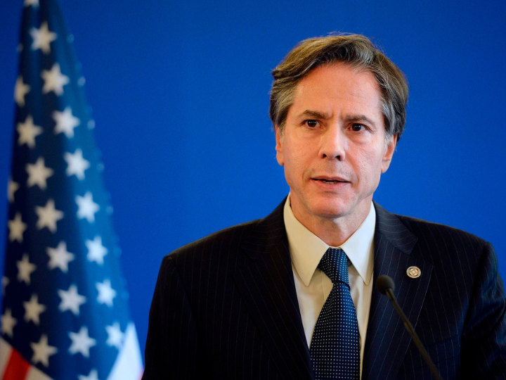 “We have reaffirmed our unwavering support for the independence, sovereignty and territorial integrity of Ukraine,” Blinken said.