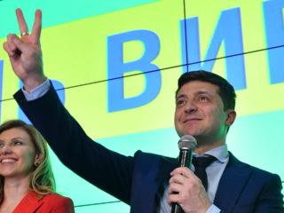 Volodymyr Zelensky, who plays a history school-teacher accidentally propelled to the presidency, won around 30% of the votes, according to exit polls. With around two-thirds of the ballots counted, the actual results are indicating a similar outcome. In second place is Mr Poroshenko with 16%; Ms Tymoshenko is currently third with 13%. Mr Zelensky will now face either Mr Poroshenko or Ms Tymoshenko in the second round scheduled for April 21st. He looks likely to win then.