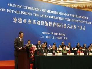 The new Asian investment bank is a clear answer of Beijing on the by the US dominated World Bank.