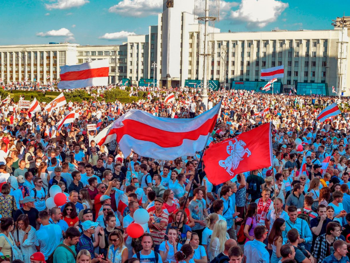 "With the violent and comprehensive repressions by Belarusian security forces—and additionally with the wintry weather—the size of the protests has dwindled, but the protest spirit is being kept alive through ever new small-scale actions, particularly in local neighborhoods in Minsk and other cities."