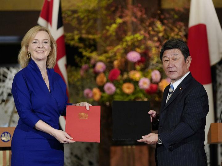 “This is the first new free trade deal to be agreed since the UK once again became an independent trading nation.”