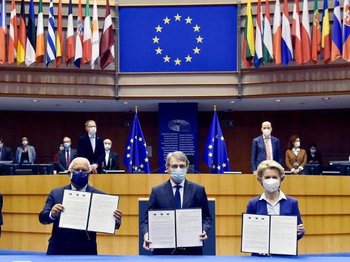 The Executive Board endorsed the multilingual digital platform that will allow citizens from across the EU to contribute to the Conference. It also agreed on its working methods and advanced preparations for the inaugural event on Europe Day (9 May).