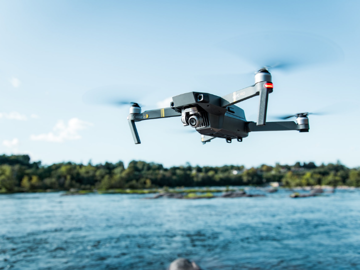 "Drones are being used in different “bubbles” across the state to deliver medical goods."