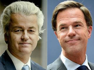 Final polls released late Tuesday appeared to show Rutte pulling away from Wilders, crediting the VVD with coming top with 24 to 28 seats.