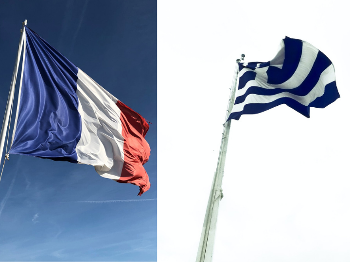 French President Emmanuel Macron and Greek PM Kyriakos Mitsotakis signed the deal on Tuesday, described as the first step for Europe to achieve “strategic autonomy”.