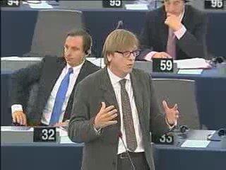 The liberal party leader in the European Parliament Verhofstadt, a former Belgian Prime-Minister, is indeed one of the EU’s most ardent federalist advocates. He published a few years ago a book called ‘The United States of Europe’. No misunderstanding possible.