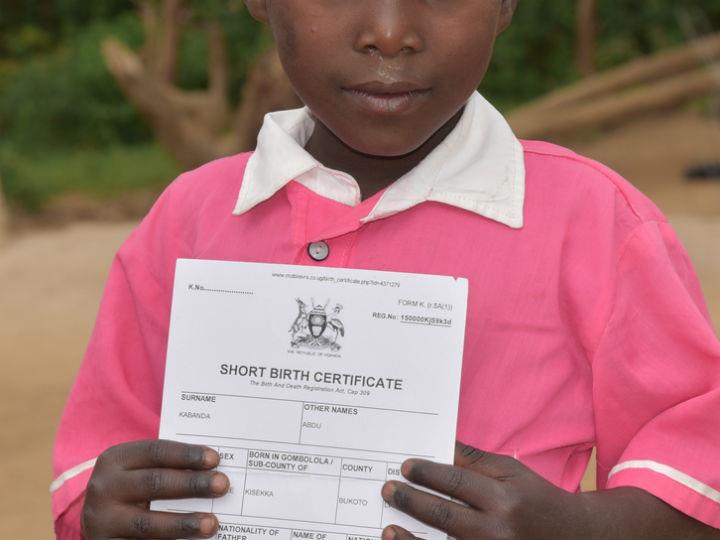 Without legal identification like a birth certificate, children are essentially invisible. They are at a higher risk of being excluded from basic things like education, health care and social services.