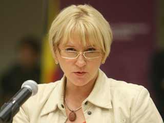 Margot Wallstrom, Vice-President of the EC in charge of Institutional Relations and Communication Strategy