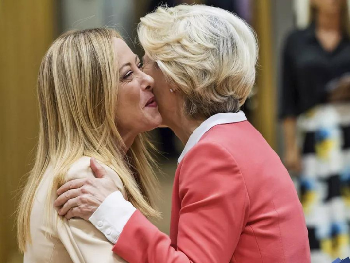 Meloni criticised European Commission President Ursula von der Leyen’s flagship project at the Confindustria conference.