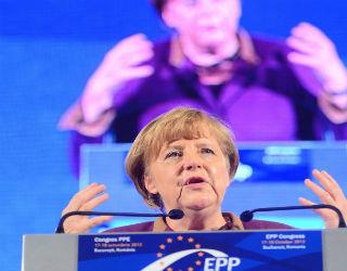 That leaves Angela Merkel as the only remaining head of government of a major country within the EPP family. Her ideological partners are disappearing, as the backing for her policies is. 