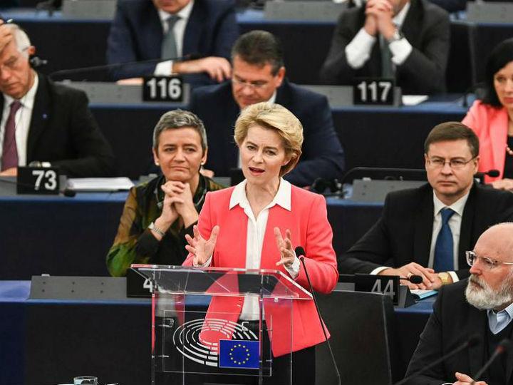 “The story of our first 100 days is about tackling the twin transition that Europe is facing..."