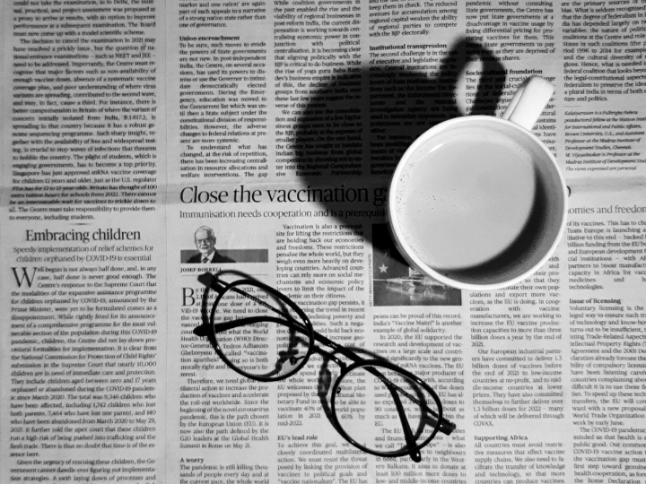 Despite the harsh personal threats which two of the three – both journalists – face, they dare to call for a brighter and saner future. 