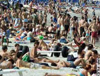 Italy faces shrinking beach threat