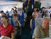 Study shows fliers are out of breath