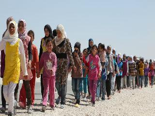 The civil war in Syria, conflicts in Africa and natural disasters across the globe have forced millions to flee the land of their birth.