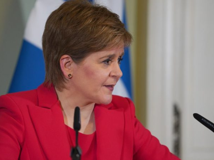 Sturgeon became leader of the Scottish National Party in the wake of a 2014 independence referendum when Scotland voted 55% to 45% to remain part of the United Kingdom.