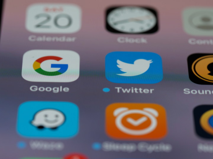 Smartphones are used to access digital healthcare.