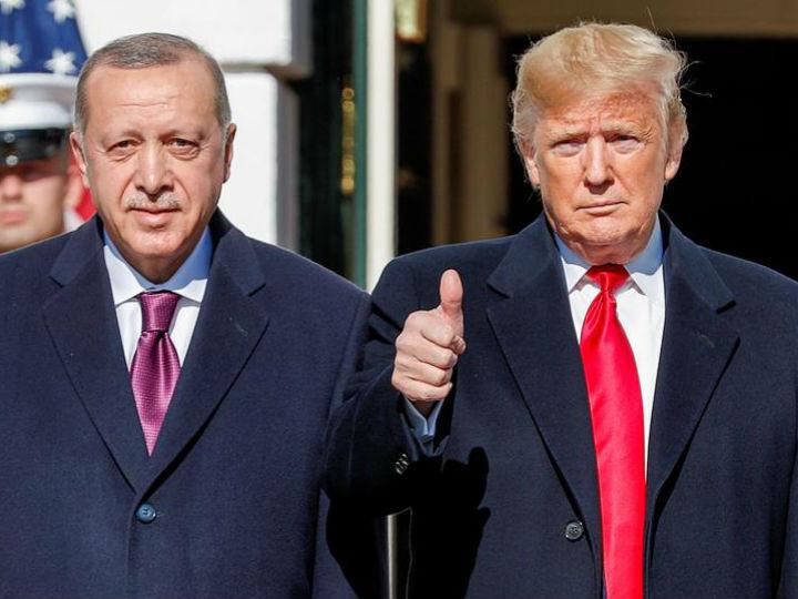 “Turkey’s acquisition of sophisticated Russian military equipment, such as the S-400, creates some very serious challenges for us and we are talking about it constantly,” Trump told a joint news conference.