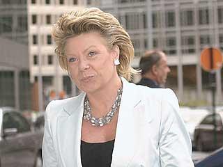 "Ms Reding′s neck is 100 per cent brass. To credit the quota proposals for these increases, when they have been in place less than two months and have no force whatsoever, is preposterous. Her claim is breathtaking. This continued improvement in the number of women in the boardroom is nothing to do with the Commission or the EU and everything to do with companies doing the right thing voluntarily.”