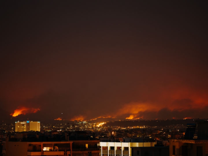 While wildfires are common in the Mediterranean, but the climate crisis is increasing their intensity and frequency, meaning larger, hotter fires more often.