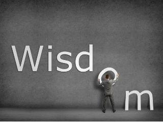 People often equate wisdom with intelligence or being knowledgeable; but all too often, it becomes apparent that being intelligent and being wise are quite different things. The world is full of brilliant people who intellectualise without really understanding the essence of things. In contrast, wise people try to grasp the deeper meaning of what is known and strive to better understand the limits of their knowledge.